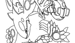 Coloriage Pokemon Legendaire Groudon Coloriage Pokémon Groudon