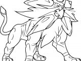 Coloriage Pokemon Legendaire soleil Et Lune Coloriage solgaleo Pokemon Imprimer Avec Coloriage Pokemon