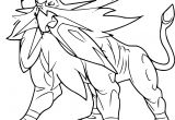 Coloriage Pokemon Lunala Et solgaleo Coloriage Pokemon solgaleo Et Lunala