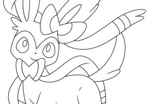Coloriage Pokemon Nymphali Coloriage Nymphali