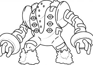 Coloriage Pokemon Regigigas Regigigas Coloriage
