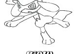 Coloriage Pokemon Riolu 141 Dessins De Coloriage Pokemon A Imprimer Volcanion Mega Jungko