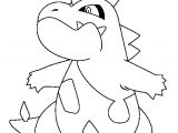 Coloriage Pokemon Type Eau Le Pokémon Crocodil De Type Eau à Colorier
