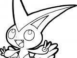 Coloriage Pokemon Victini Coloriage Victini Pokemon   Imprimer