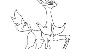 Coloriage Pokemon Xerneas à Imprimer Gratuit Coloriage Pokemon X Et Y Xerneas