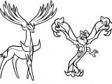 Coloriage Pokemon Xerneas Et Yveltal Coloriage Xerneas Et Yveltal à Imprimer Sur Coloriages Fo
