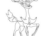 Coloriage Pokemon Xy à Imprimer Coloriage Pokemon X Et Y Xerneas