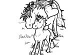 Coloriage Poney Et Cheval Coloriage Cheval Et Poney Dessin