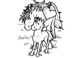 Coloriage Poney Et Cheval Coloriage Cheval Et Poney Dessin