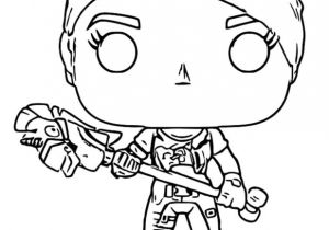Coloriage Pop A Imprimer Coloring Page Funko Pop fortnite Brite Bomber 4