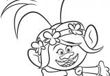 Coloriage Popi Coloriage Poppy From Trolls 2 Dessin