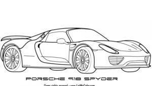 Coloriage Porsche 911 A Imprimer Coloriage Porsche 918 Spyder