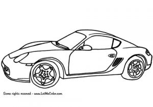Coloriage Porsche 911 Turbo A Imprimer Coloriage Porsche Cayman