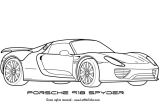 Coloriage Porsche 918 Coloriage Porsche 918 Spyder