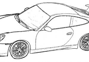 Coloriage Porsche 918 Coloriages   Imprimer Porsche Numéro