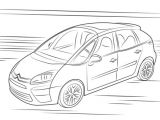 Coloriage Porsche à Imprimer Coloriage Citro N C4 Picasso