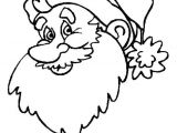 Coloriage Portrait Pere Noel Coloriage Pere Noel Portrait Dessin