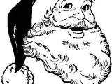 Coloriage Portrait Pere Noel Coloriages Pere Noel En Portrait Page 1 Noel
