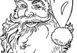 Coloriage Portrait Pere Noel Coloriages Pere Noel En Portrait Page 1 Noel