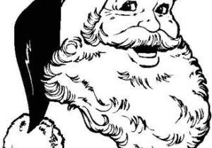 Coloriage Portrait Pere Noel Coloriages Pere Noel En Portrait Page 1 Noel