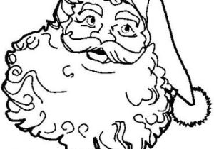Coloriage Portrait Pere Noel Coloriages Pere Noel En Portrait Page 1 Noel