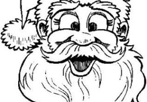 Coloriage Portrait Pere Noel Coloriages Pere Noel En Portrait Page 1 Noel