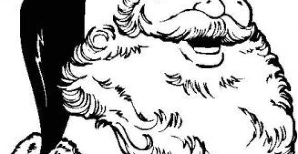 Coloriage Portrait Pere Noel Coloriages Pere Noel En Portrait Page 1 Noel
