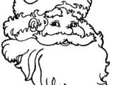 Coloriage Portrait Pere Noel Coloriages Pere Noel En Portrait Page 1 Noel
