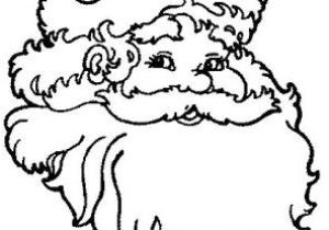 Coloriage Portrait Pere Noel Coloriages Pere Noel En Portrait Page 1 Noel