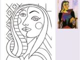 Coloriage Portrait Picasso Picasso