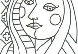 Coloriage Portrait Picasso Pin by Nihal KaradaÅ On Sanat Etkinlikleri Pinterest
