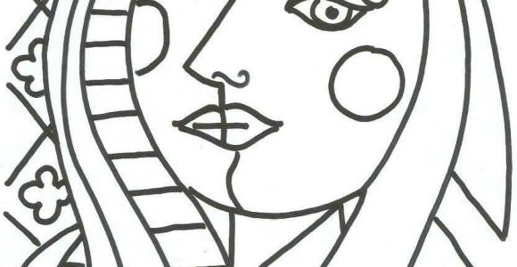 Coloriage Portrait Picasso Pin by Nihal KaradaÅ On Sanat Etkinlikleri Pinterest