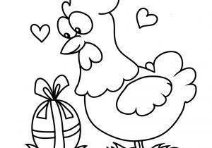 Coloriage Poule De Paques A Imprimer Gratuit Meilleur De Coloriage Poule Et Poussin A Imprimer