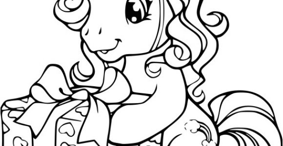 Coloriage Pouliche A Imprimer Coloriage Mon Petit Poney Anniversaire à Imprimer Gratuit