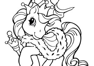 Coloriage Pouliche A Imprimer Kucyk Pony Kolorowanki Czas Dzieci