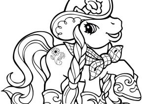 Coloriage Pouliche A Imprimer Kucyk Pony Kolorowanki Czas Dzieci