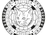 Coloriage Pour Ado Mandala Chat Par Allan Coloriage Mandalas Coloriages Pour Enfants