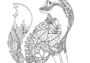 Coloriage Pour Adulte A Imprimer Gratuit Coloriage Adulte Jardin Renard Dessin Gratuit à Imprimer
