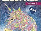 Coloriage Pour Adultes Anti Stress Coloriage Licornes 2 Nuit Livre De Coloriage Pour Adultes