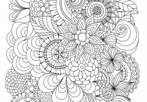 Coloriage Pour Adultes Anti Stress Flowers Abstract Coloring Pages Colouring Adult Detailed