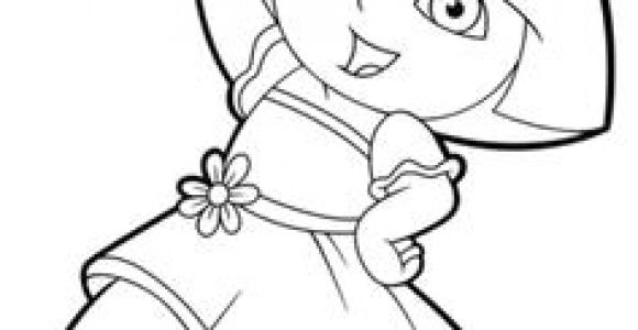 Coloriage Pour Enfant Dora 14 Meilleures Images Du Tableau Coloriage Dora