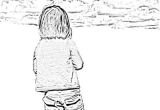 Coloriage Pour Enfant Dora Ment Créer Des Feuilles   Colorier   Partir De Vos Photos