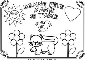 Coloriage Pour Fete Des Mamies Coloriage Bonne Fête Grand Maman