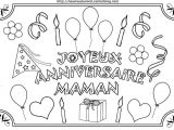 Coloriage Pour L Anniversaire De Ma Maman Dessin Facile Pour Anniversaire Maman