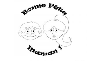 Coloriage Pour La Fête Des Mères A Imprimer Coloriage Bonne Fete Maman Fete Des Meres Dessin