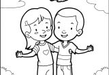 Coloriage Pour La Paix Coloriages Amis Et Une Colombe De La Paix Fr Hellokids