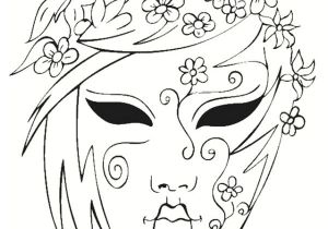 Coloriage Pour Le Carnaval Coloriage De Mardi Gras