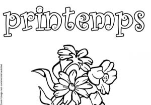 Coloriage Pour Le Printemps Coloriage Coloriage Printemps Gratuit Printemps