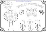 Coloriage Pour Le Printemps Coloriage Printemps Dessiné Par Nounoudunord
