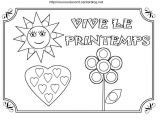 Coloriage Pour Le Printemps Coloriage Printemps